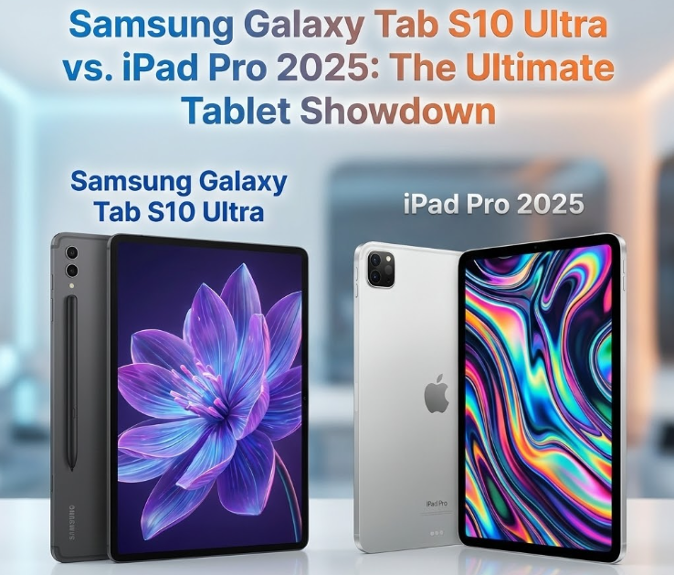 Samsung Galaxy Tab S10 Ultra vs. iPad Pro 2025: Which is the real “productivity behemoth”?